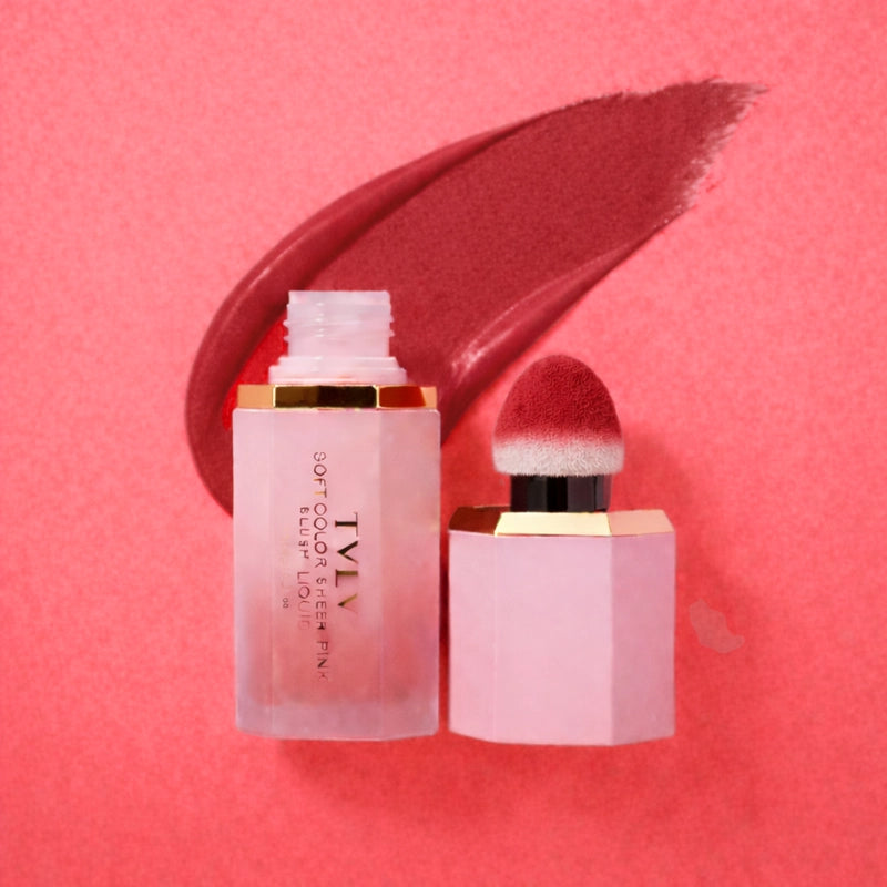 Blush Liquide Matte 4 Couleurs - Élégance Aqua et Longue Durée